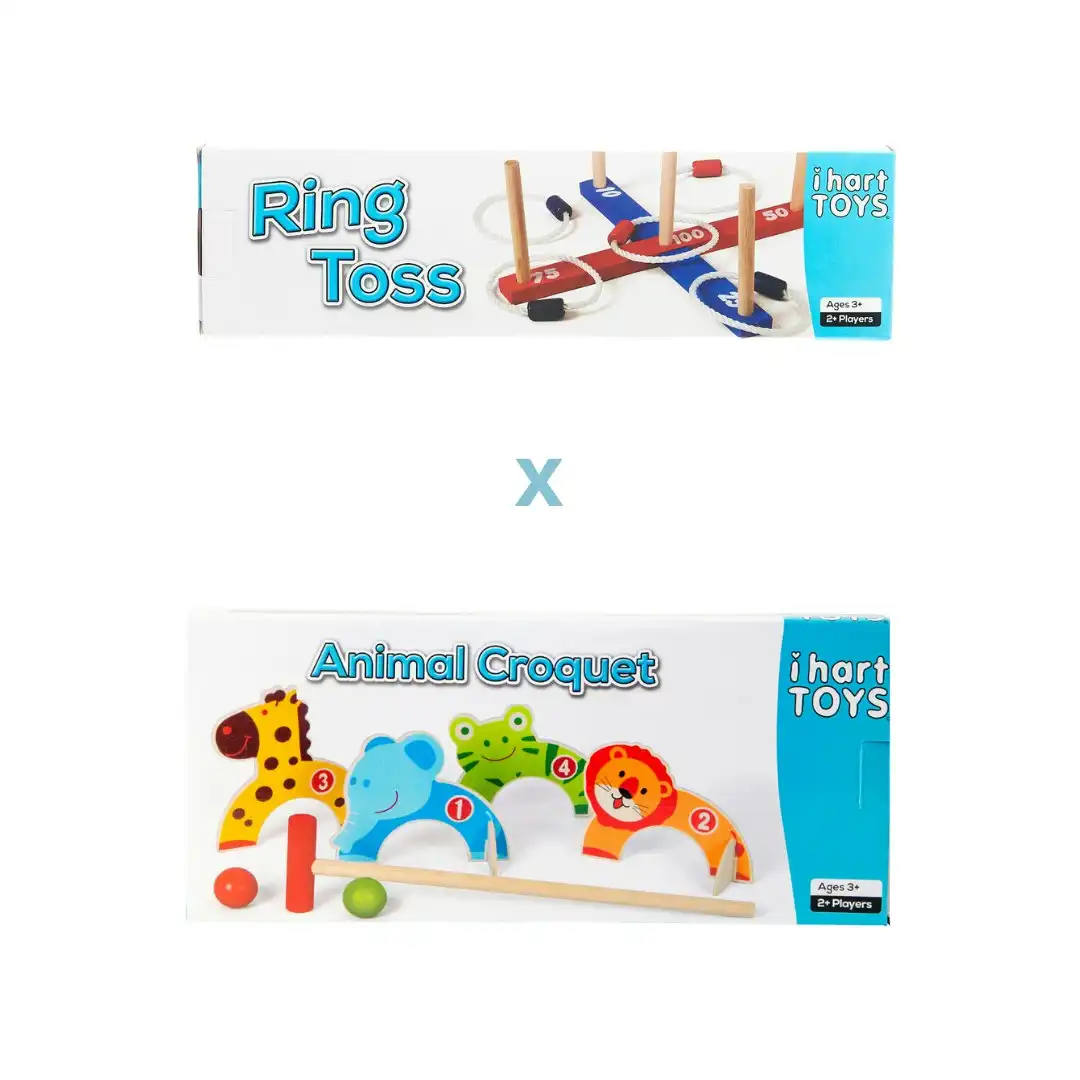 Ring Toss and Animal Croquet Bundle Pack
