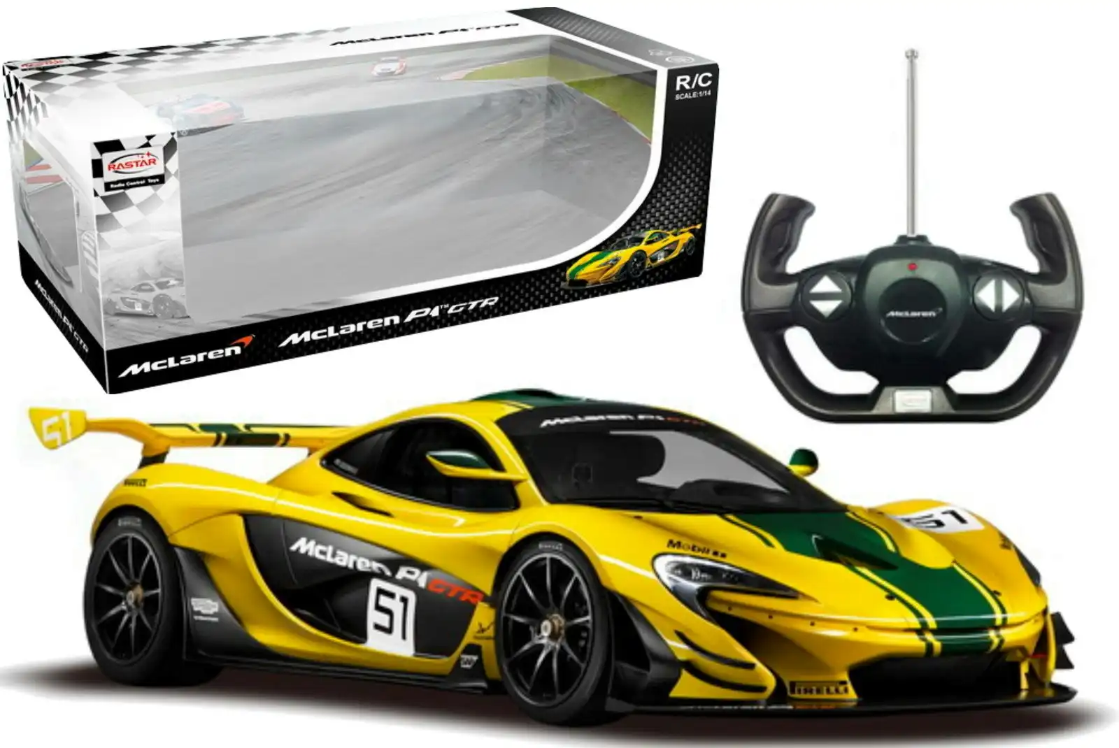 Mclaren P1 GTR Remote Control Racing Car 1:14