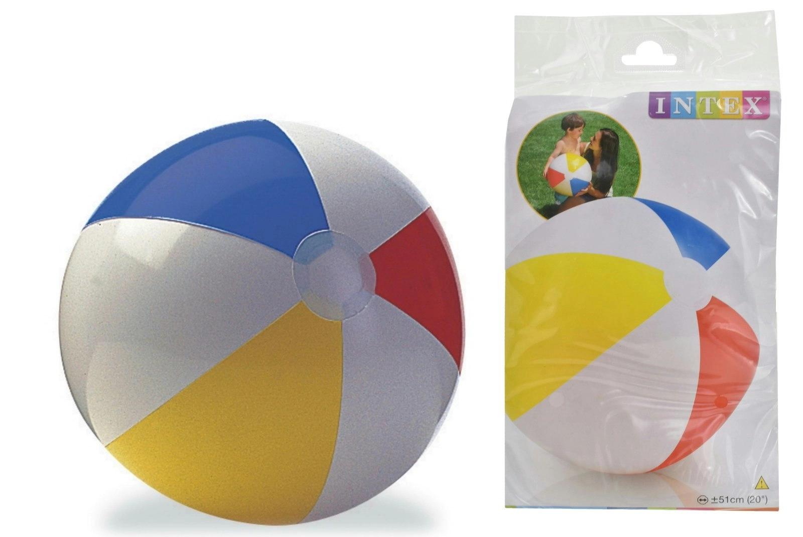 Intex Beach Ball 20" Glossy Panel