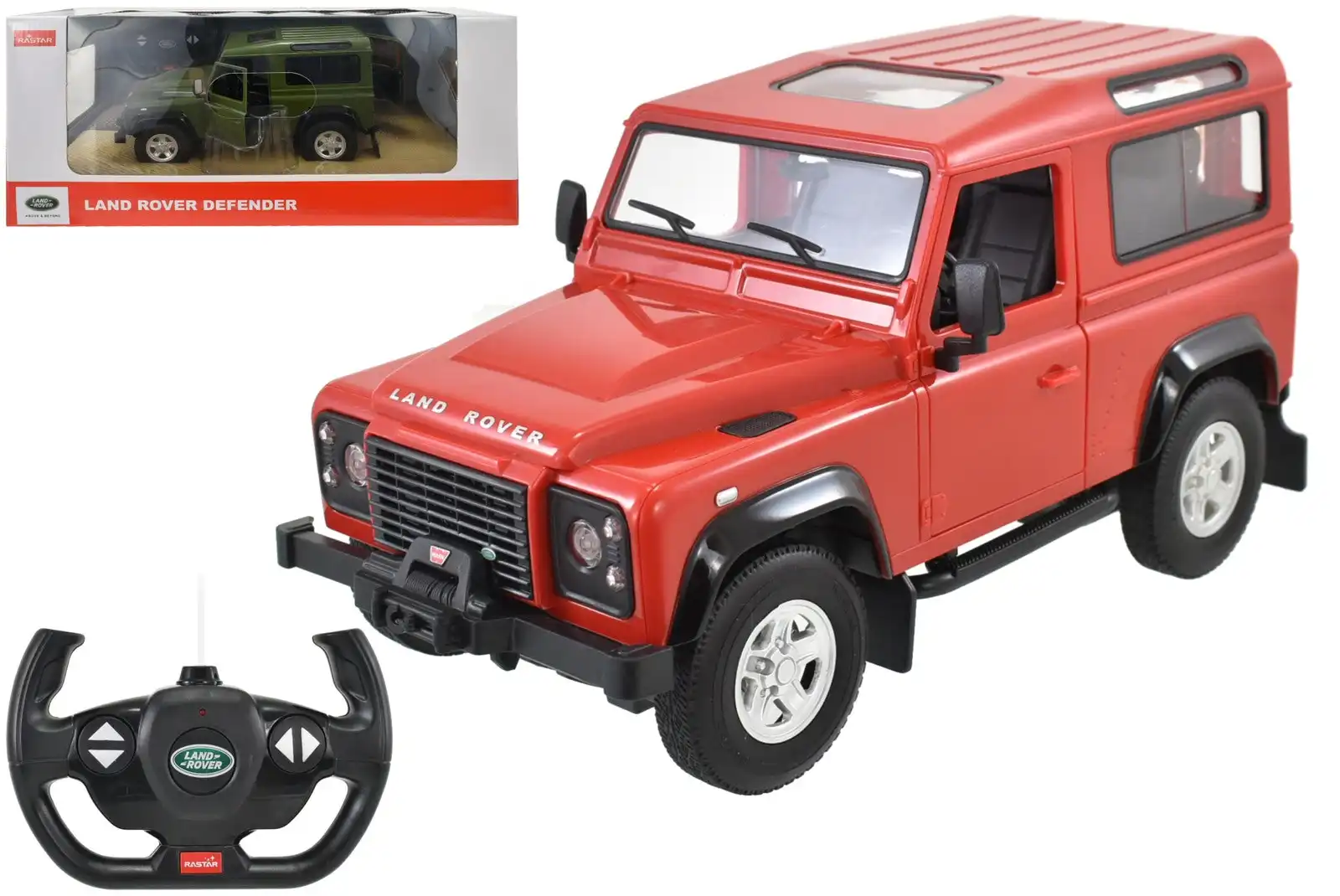 Land Rover Defender Remote Control Racing Car 1:14