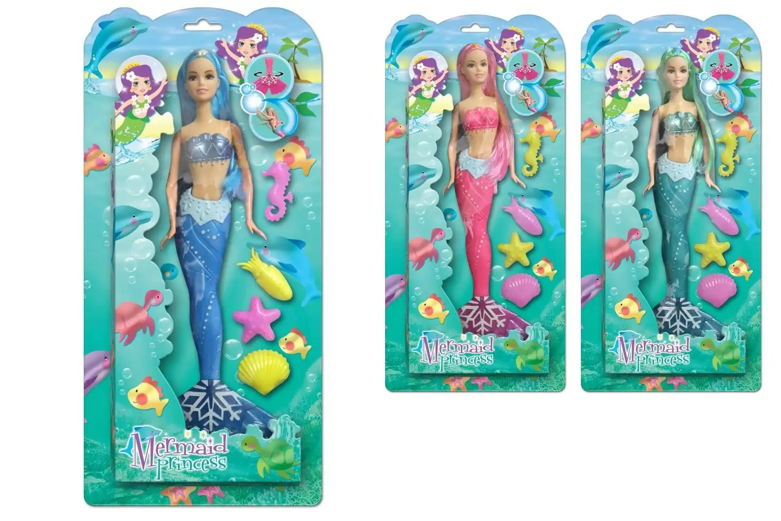 Mermaid Princess Doll