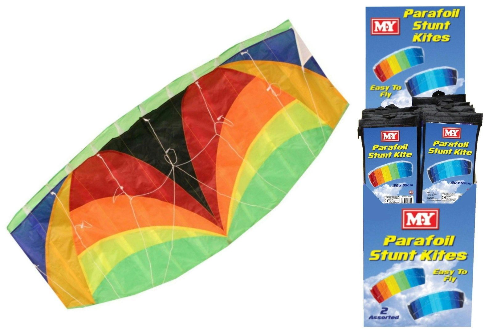 Parafoil Stunt Kite