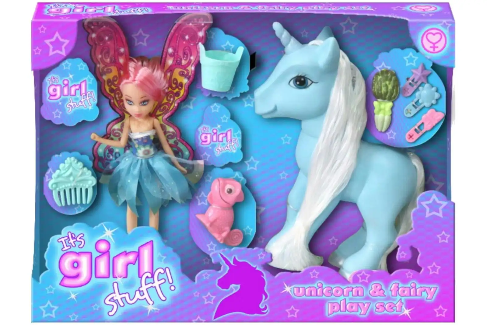 Unicorn and Fairy Play Set