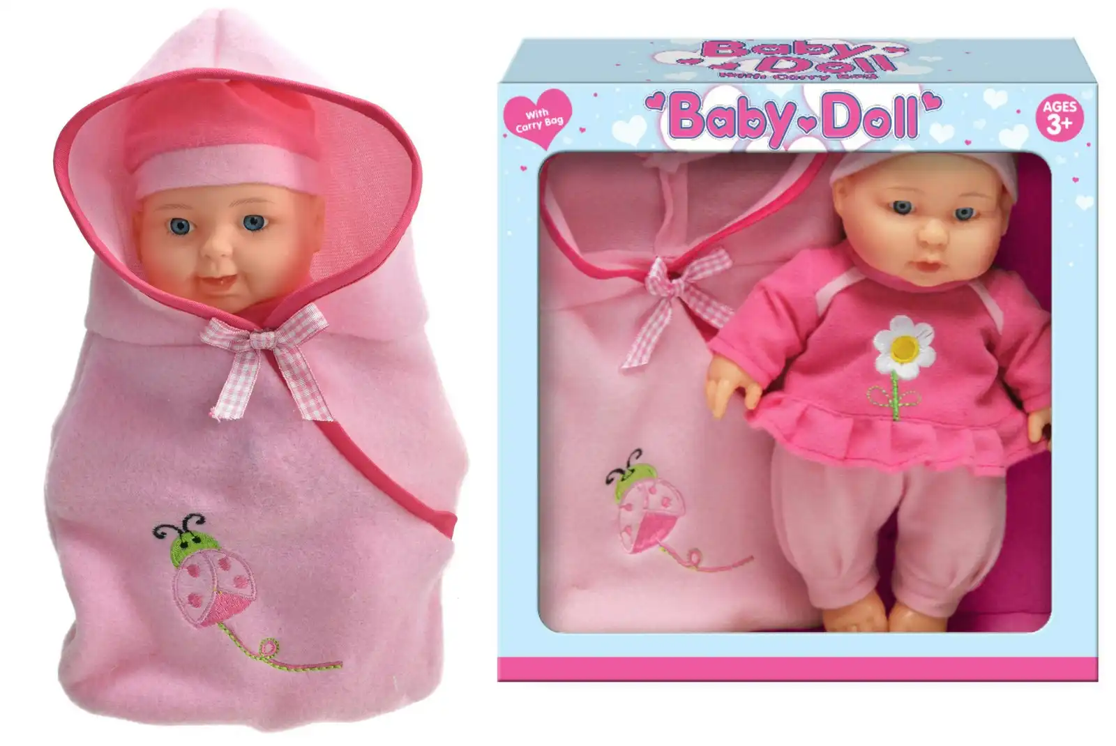 Baby Doll With Carry Bag