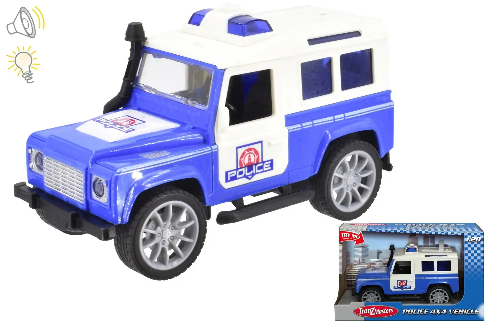 Police 4x4 Vehicle With Light & Sound