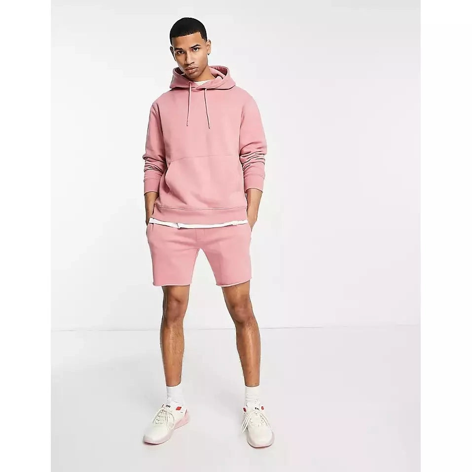 Topman Men's Pink Cotton Shorts