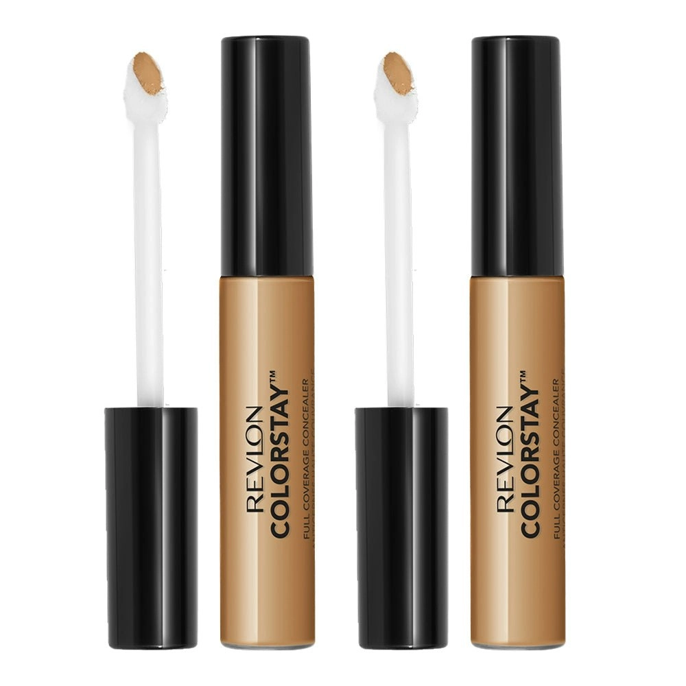 Revlon Colorstay Full Coverage Concealer 6.2ml 060 Deep - 2 Pack