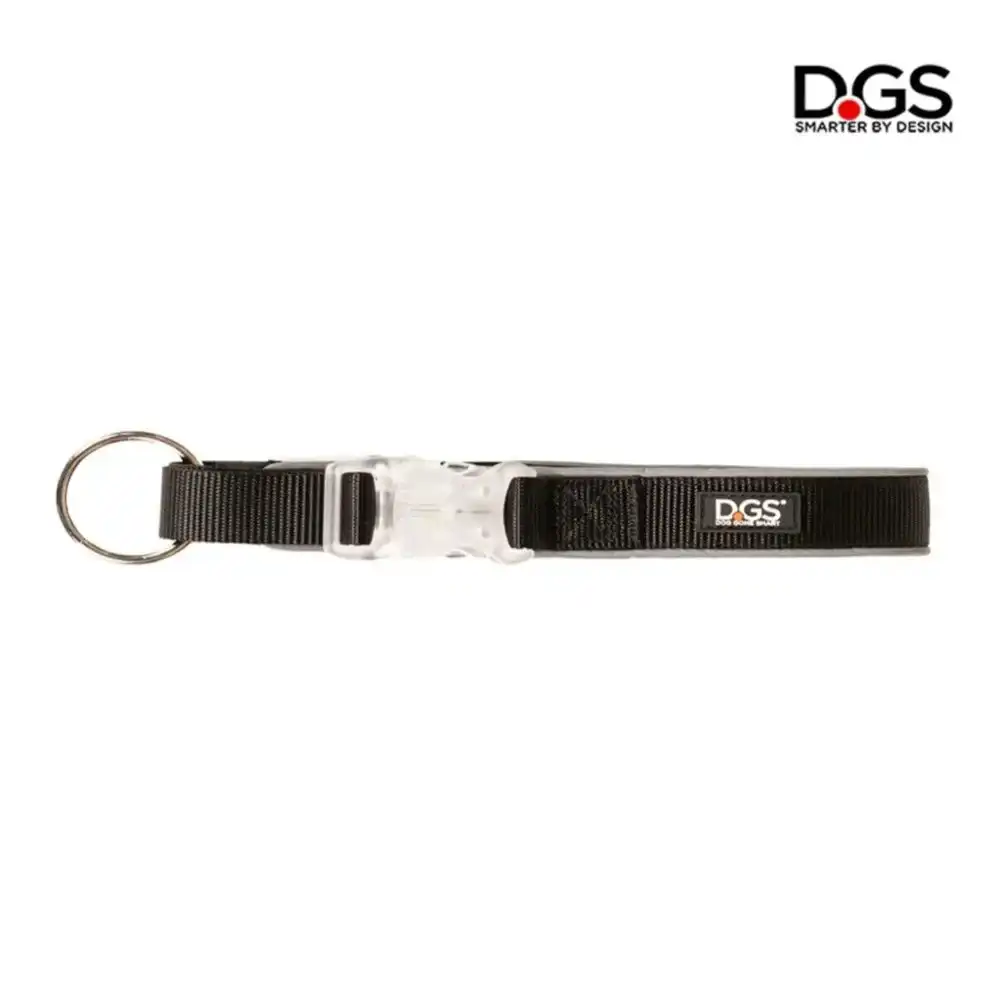DGS LED Dog Collar Large - Black, Navy, Purple & Red