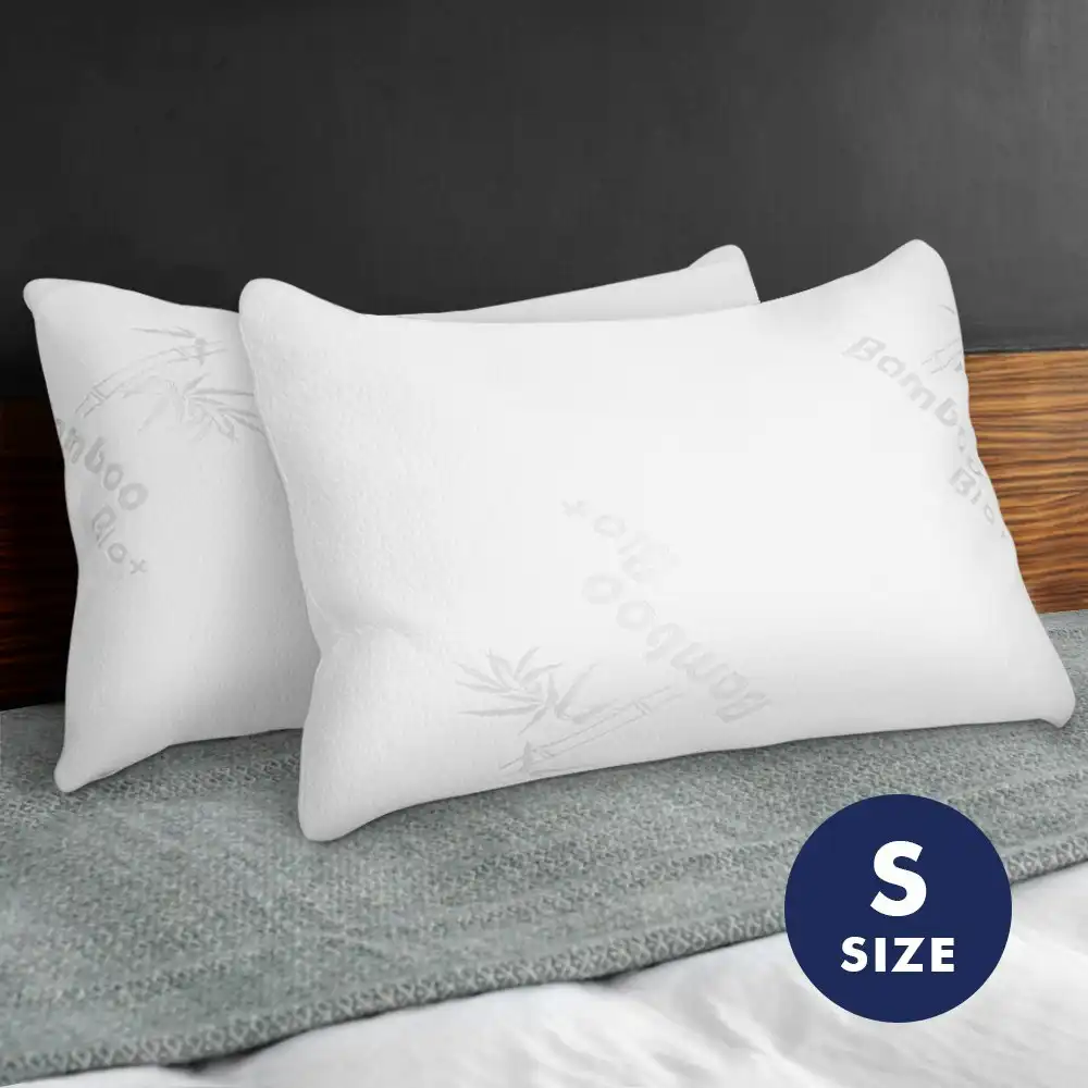 S.E. Memory Foam Pillow Twin Pack Pillows Standard