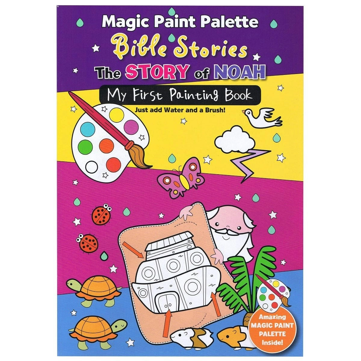 Daves Deals Magic Paint Pallette Bible Stories, The Story Of Noah