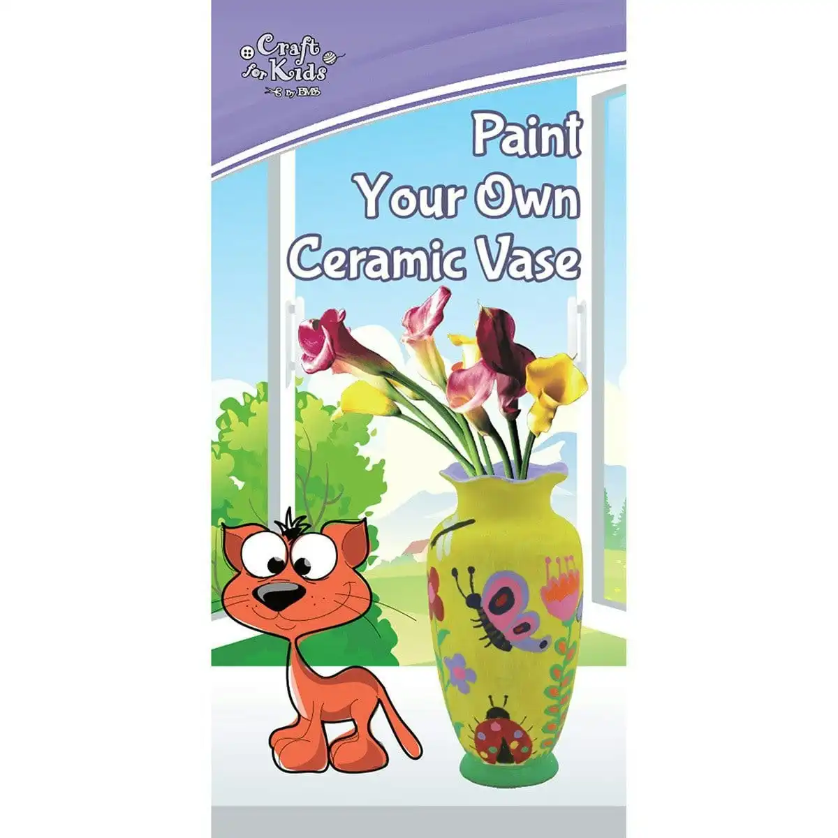 Craft for Kids Paint Your Own Ceramic Vase