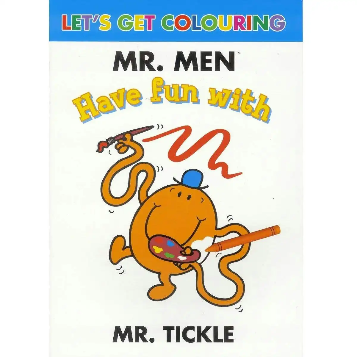 Promotional Mr Tickle Let's Get Colouring