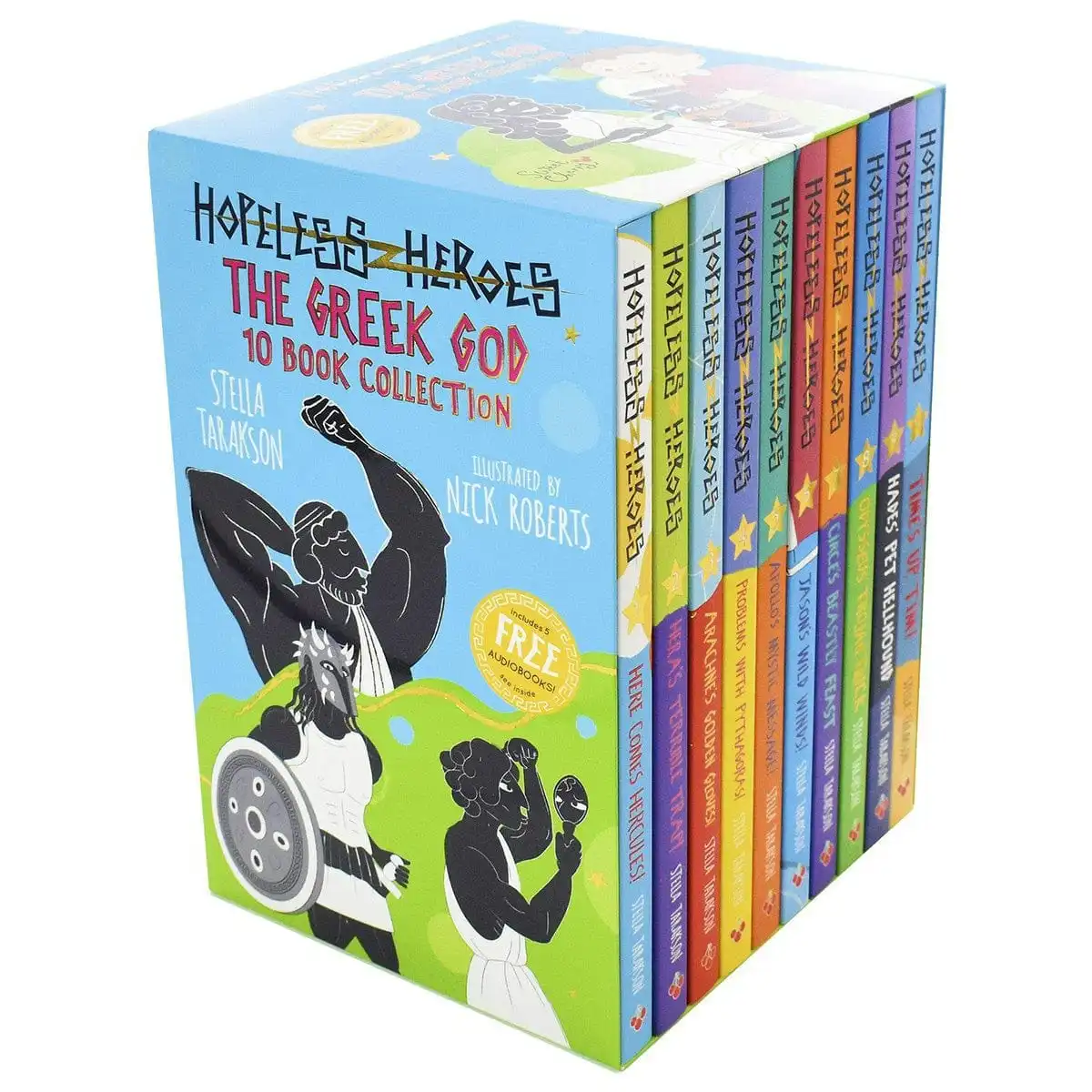 Sweet Cherry Publishing Hopeless Heroes The Greek God 10 Book Collection