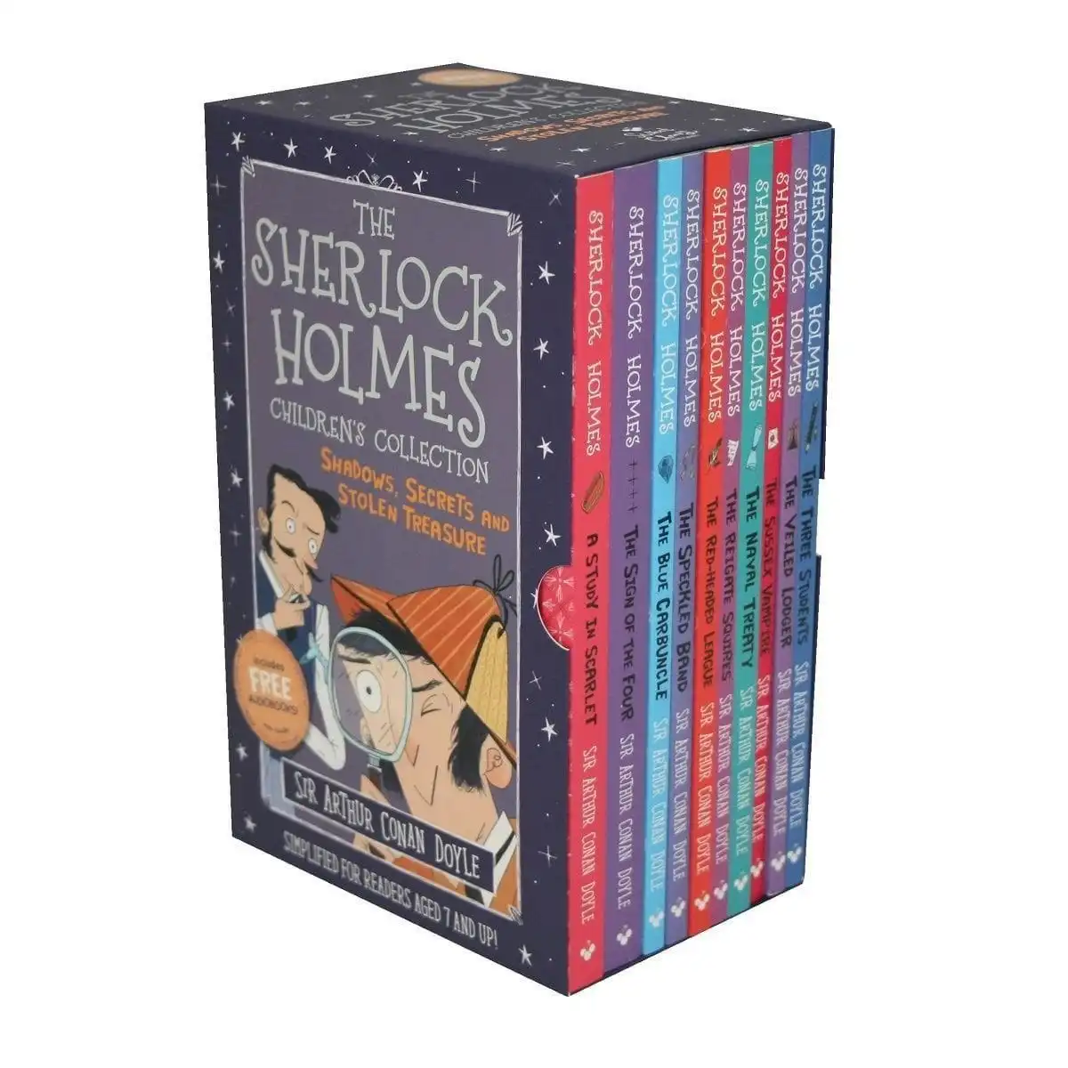 Sweet Cherry Publishing The Sherlock Holmes Children's Collection: Shadows, Secrets And The Stolen Treasure