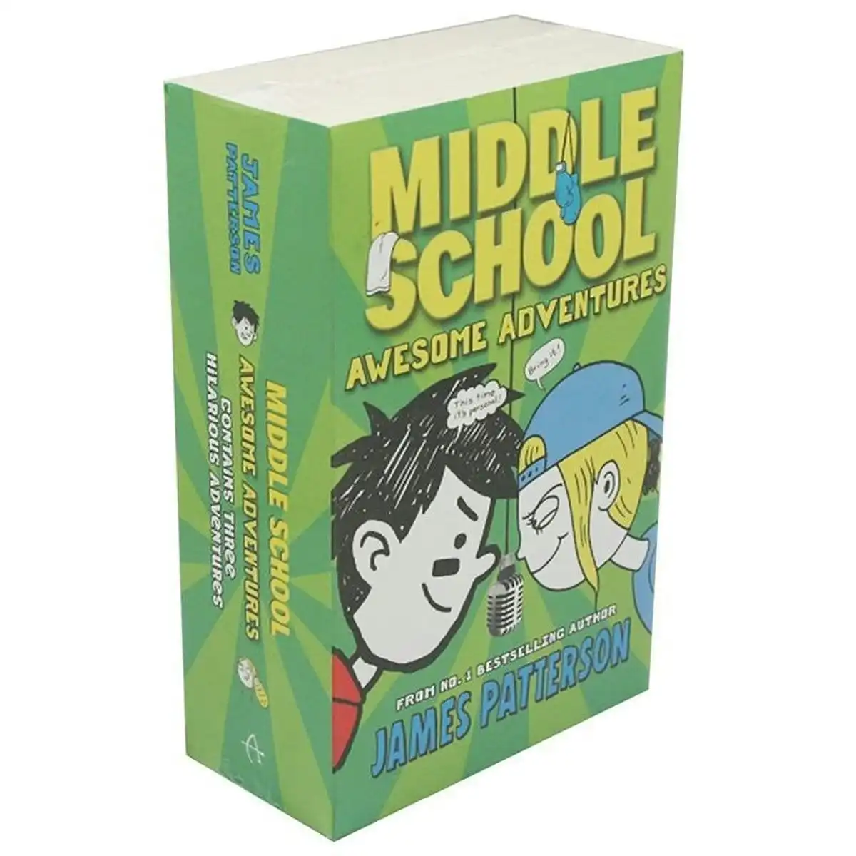 Promotional Middle School 3 Books Collection Pack Set