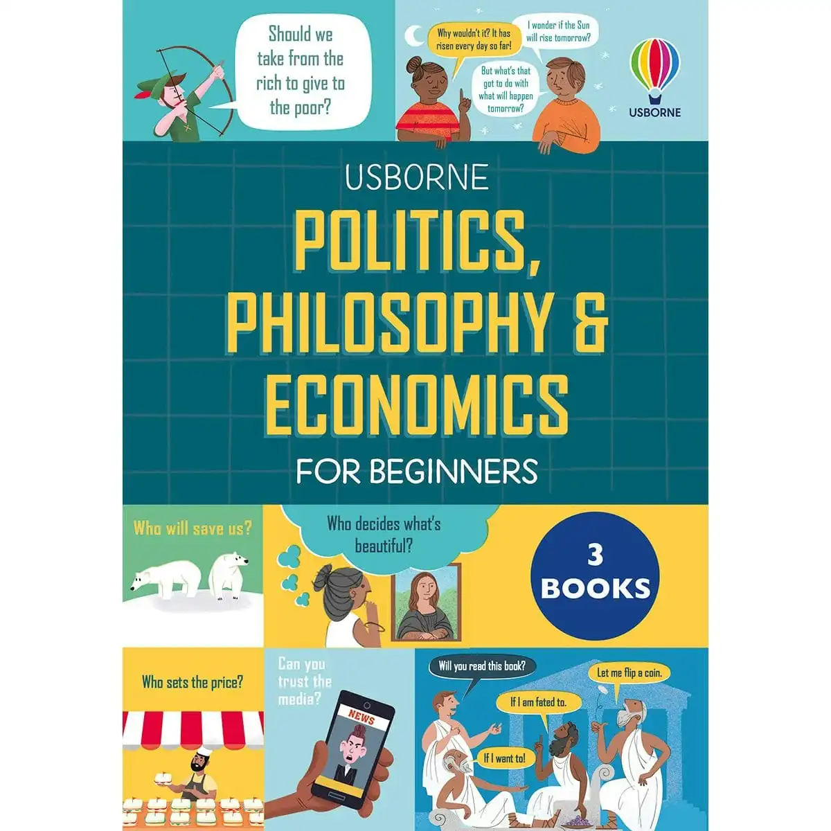 Usborne Politics Philosophy & Economics For Beginners