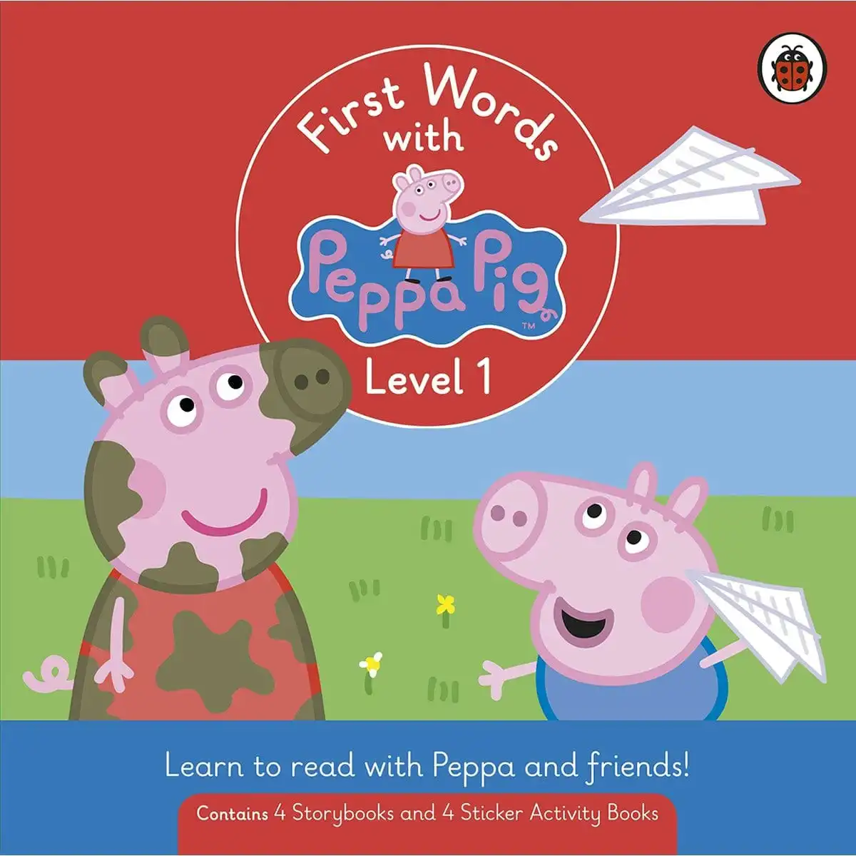 First Words with Peppa Level 1 Box Set - 8 Copy Box