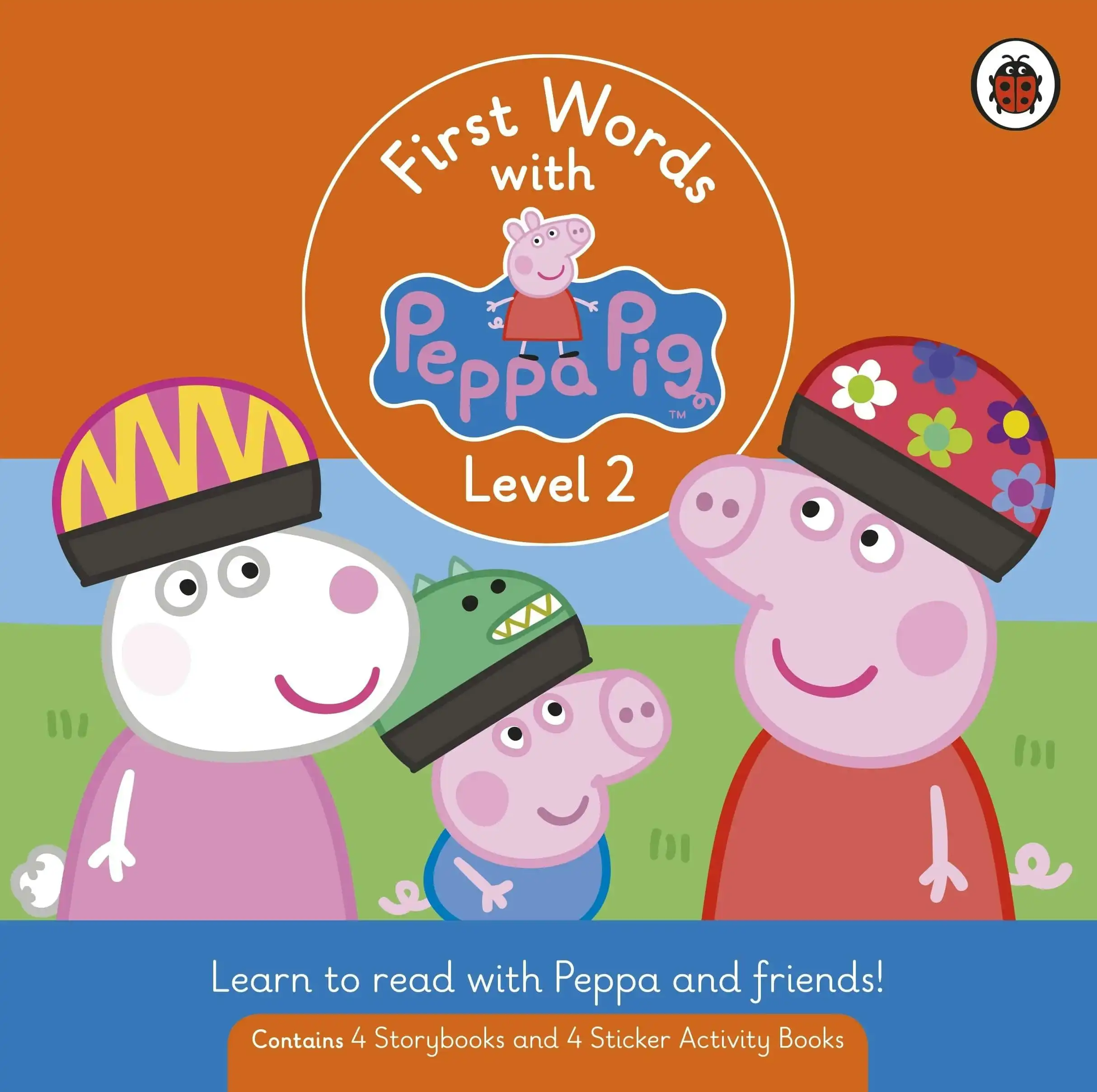 First Words With Peppa Level 2 Box Set - 8 Copy Box Set