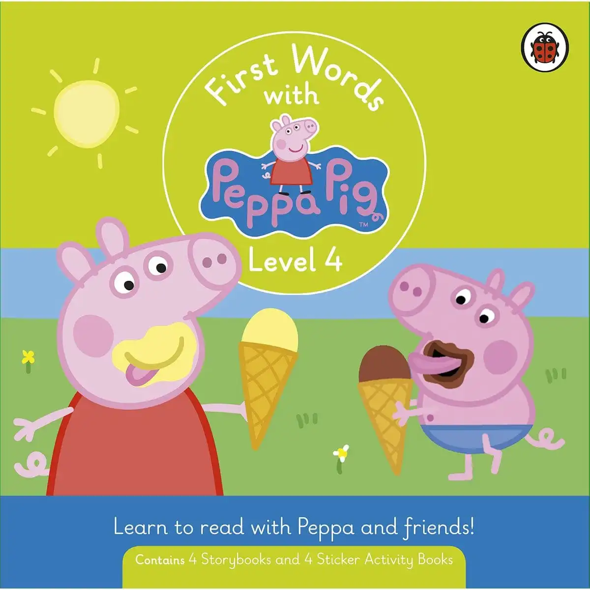 First Words with Peppa Level 4 Box Set - 8 Copy Box Set