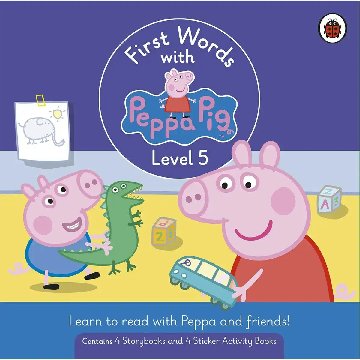 First Words With Peppa Level 5 Box Set - 8 Copy Box Set