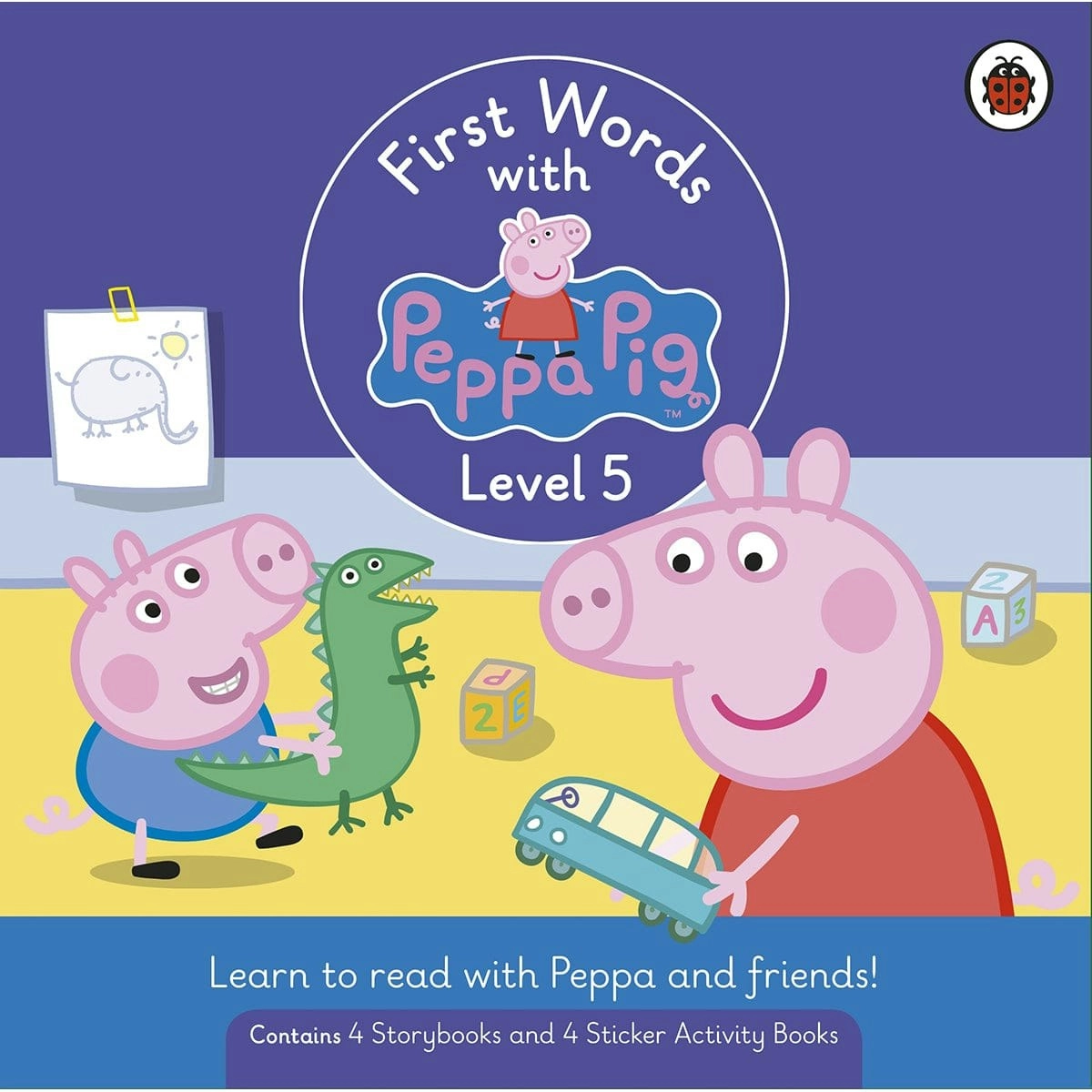 Promotional First Words With Peppa Level 5 Box Set