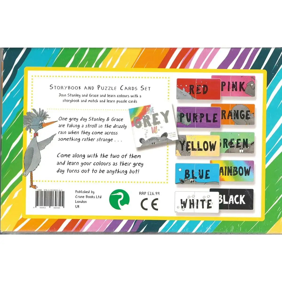 Match & Learn Colours - Storybook and Puzzle Cards Set