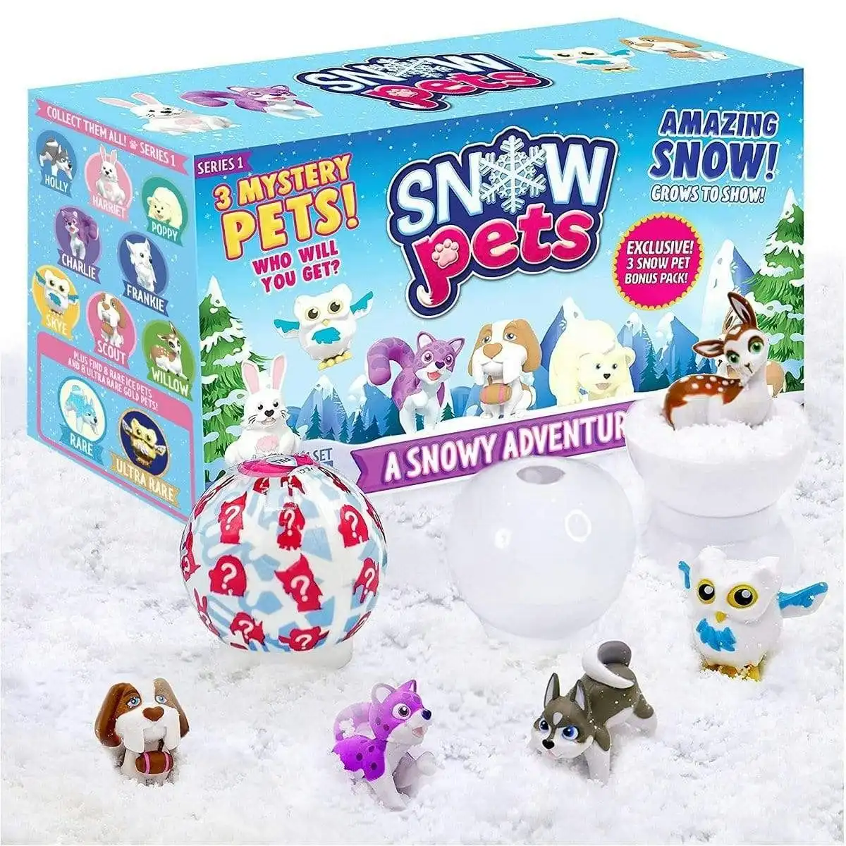 Snow Pets 3 Pack