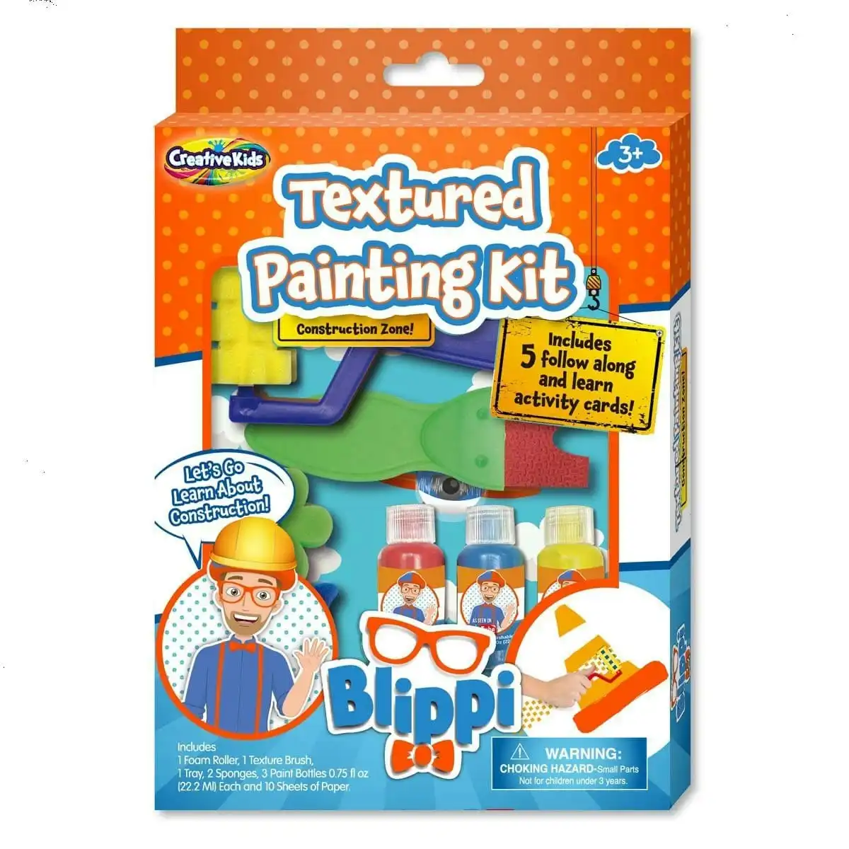 Blippi Textured painting kit