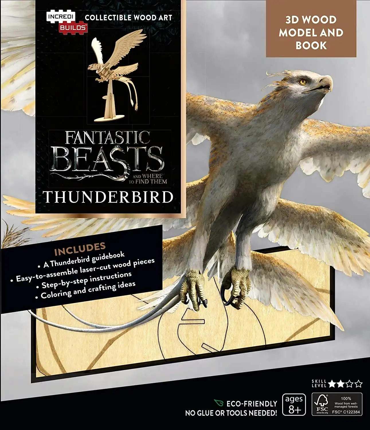 Promotional Incredibuilds: Thunderbird Deluxe Book & Model Set