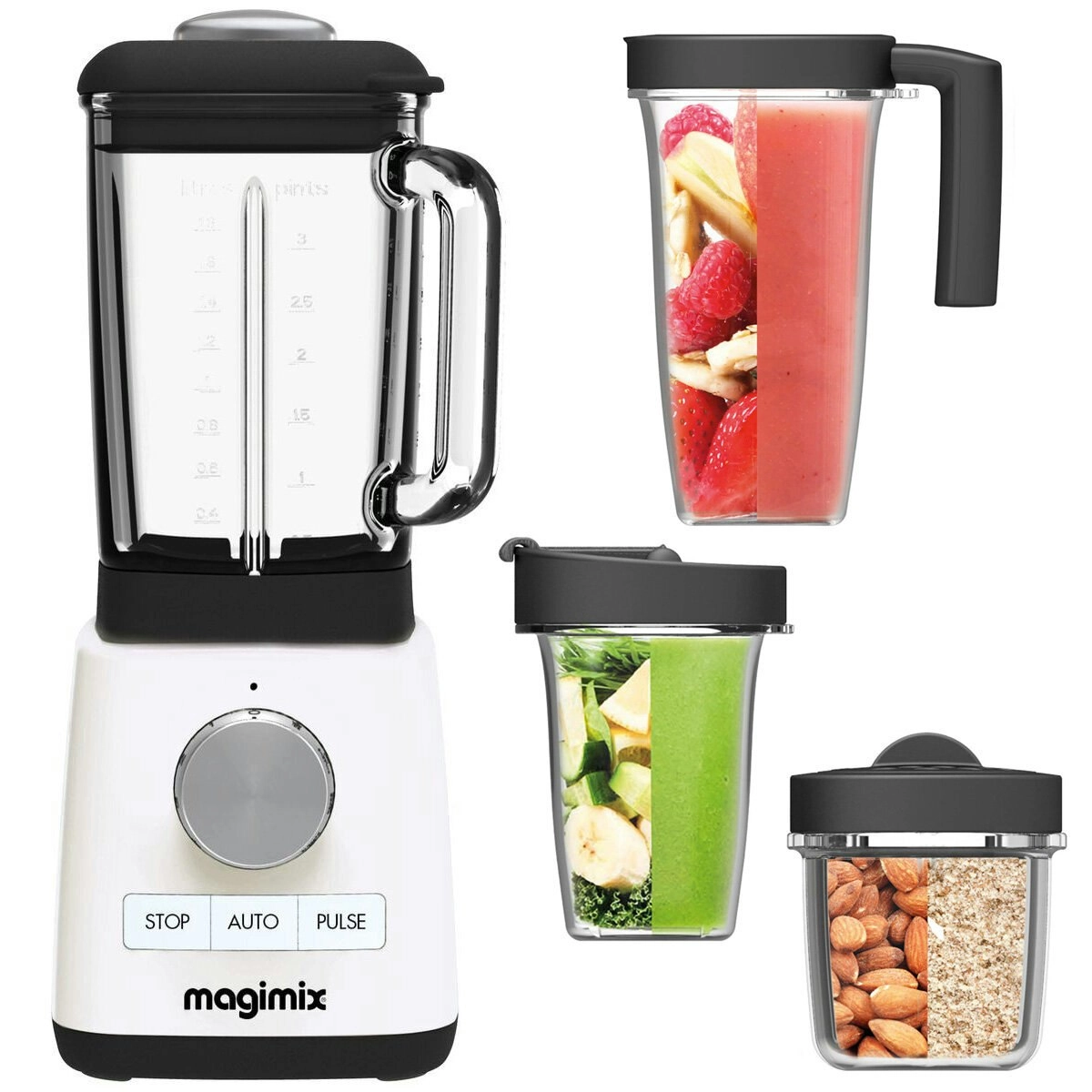 Magimix Premium Power Blender White