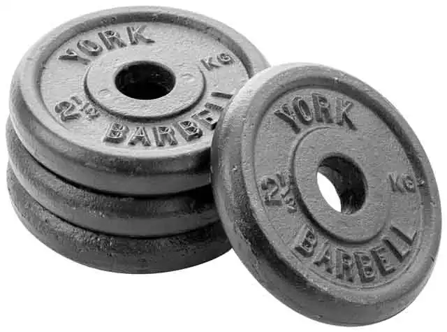 York 2.5kg Cast Iron Disc