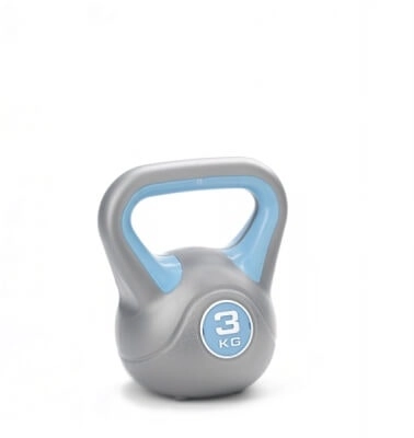 York 3kg Vinyl Kettlebells