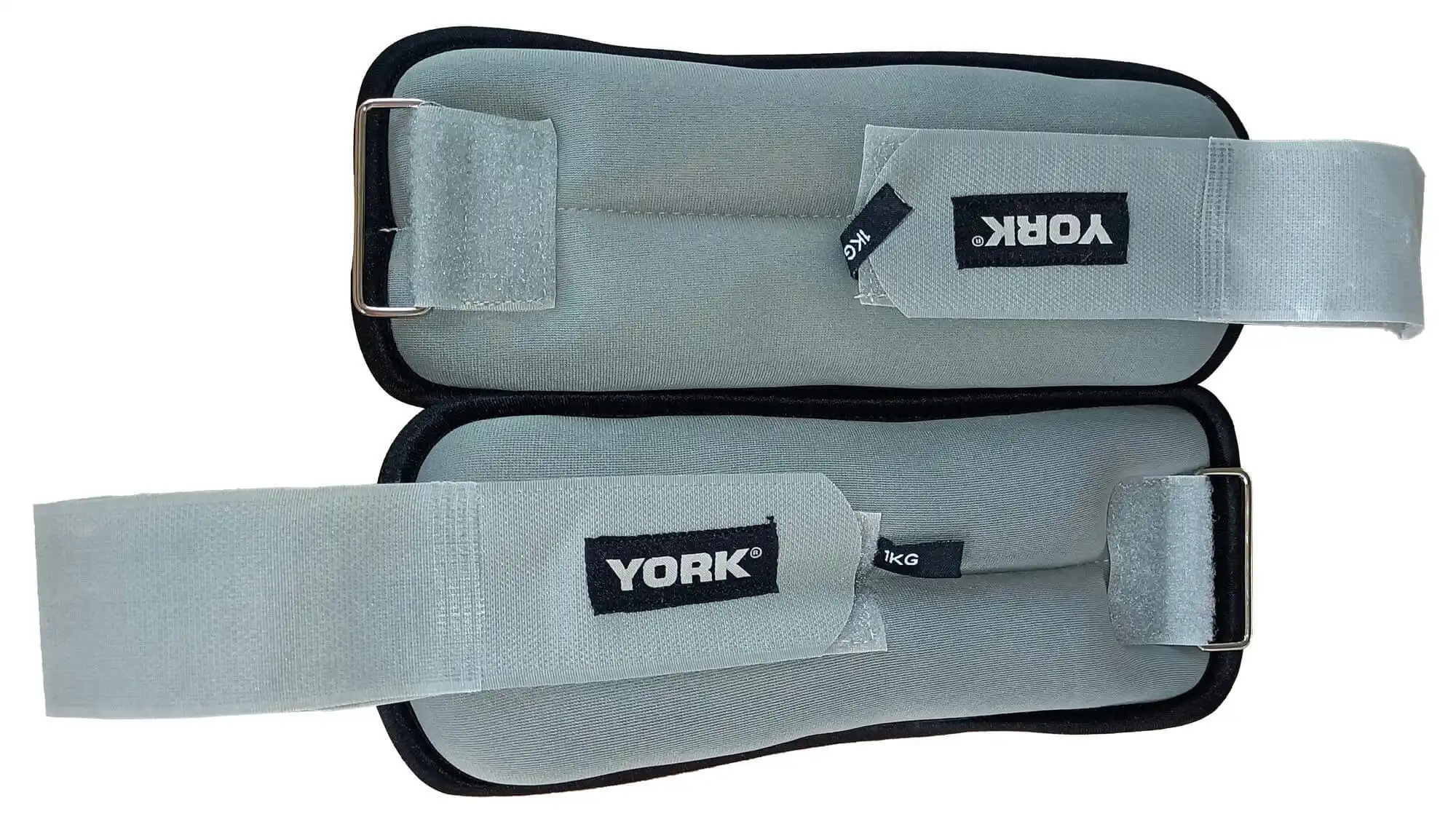 York Fitness Soft ankle/wrist weights 2 x 1KG