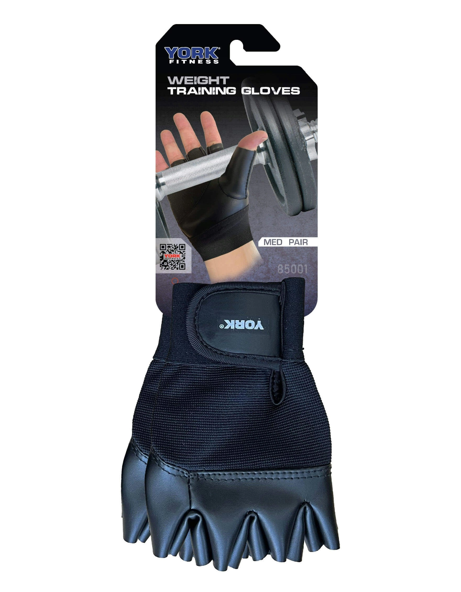 York Fitness Weight Training Gloves - Medium