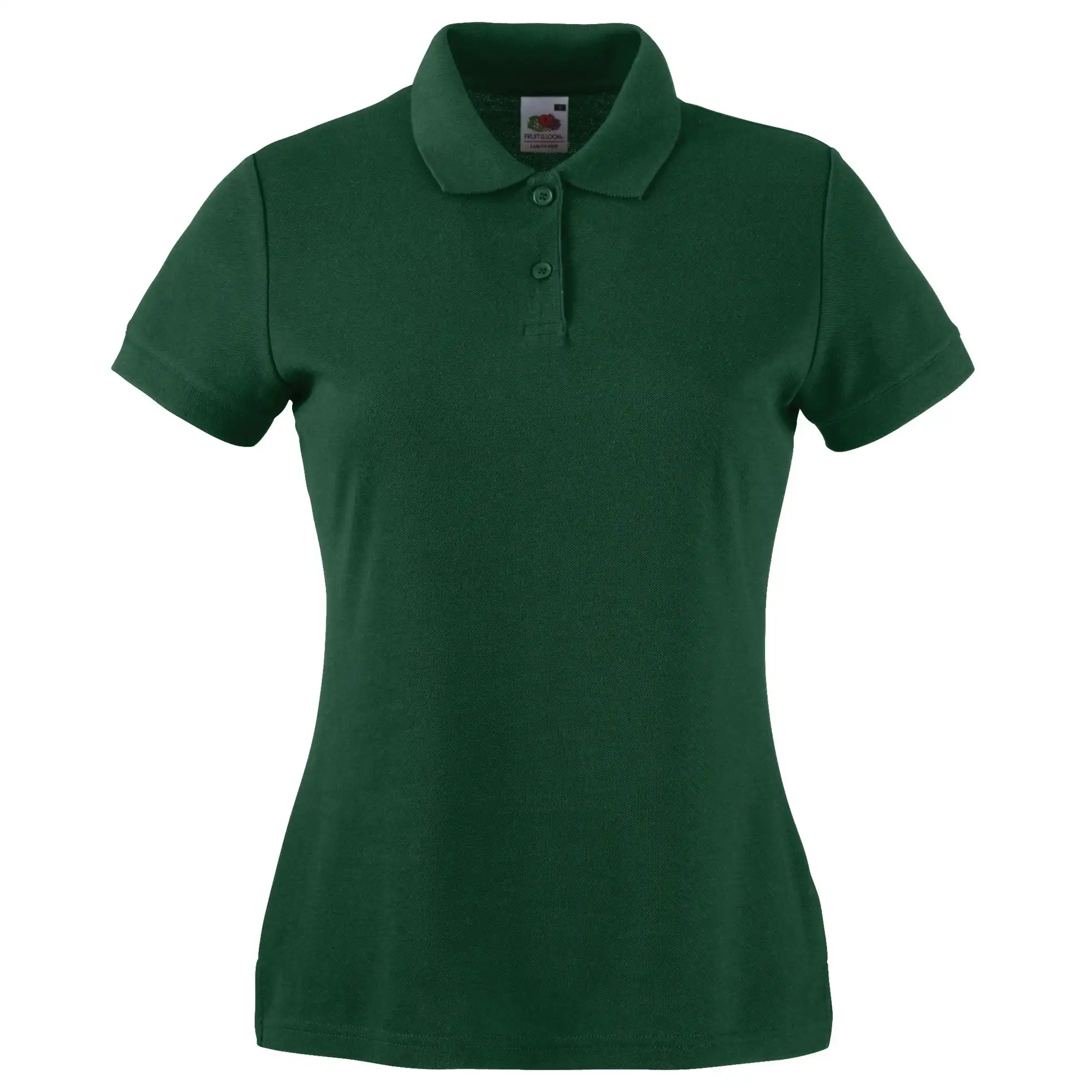 Fruit of the Loom Womens Lady-Fit 65/35 Short Sleeve Polo Shirt