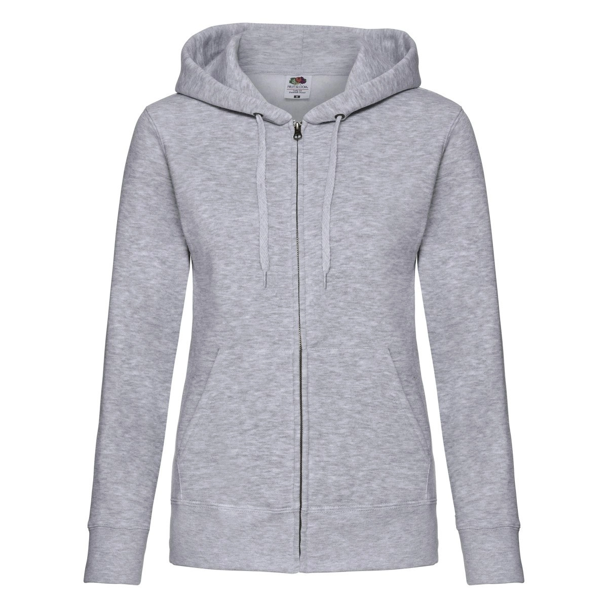 Fruit of the Loom Ladies Lady-Fit Hooded Sweatshirt Jacket