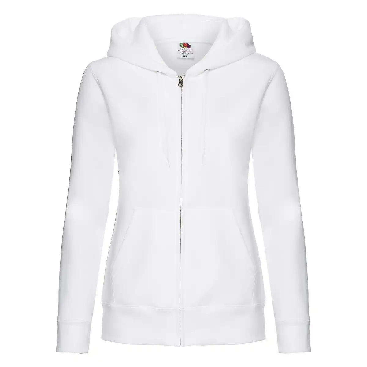 Fruit of the Loom Ladies Lady-Fit Hooded Sweatshirt Jacket