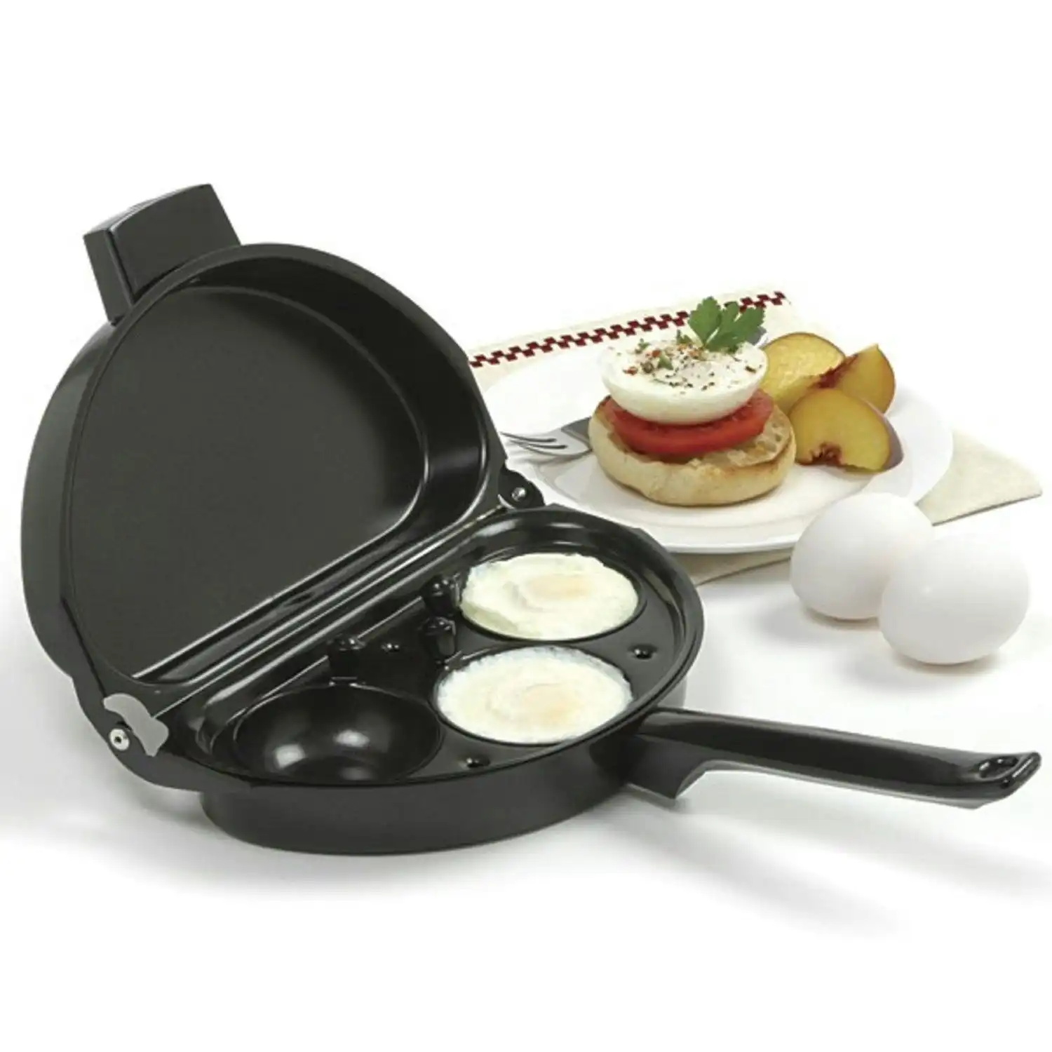 Avanti Omelette Pan With 3 Egg Poacher