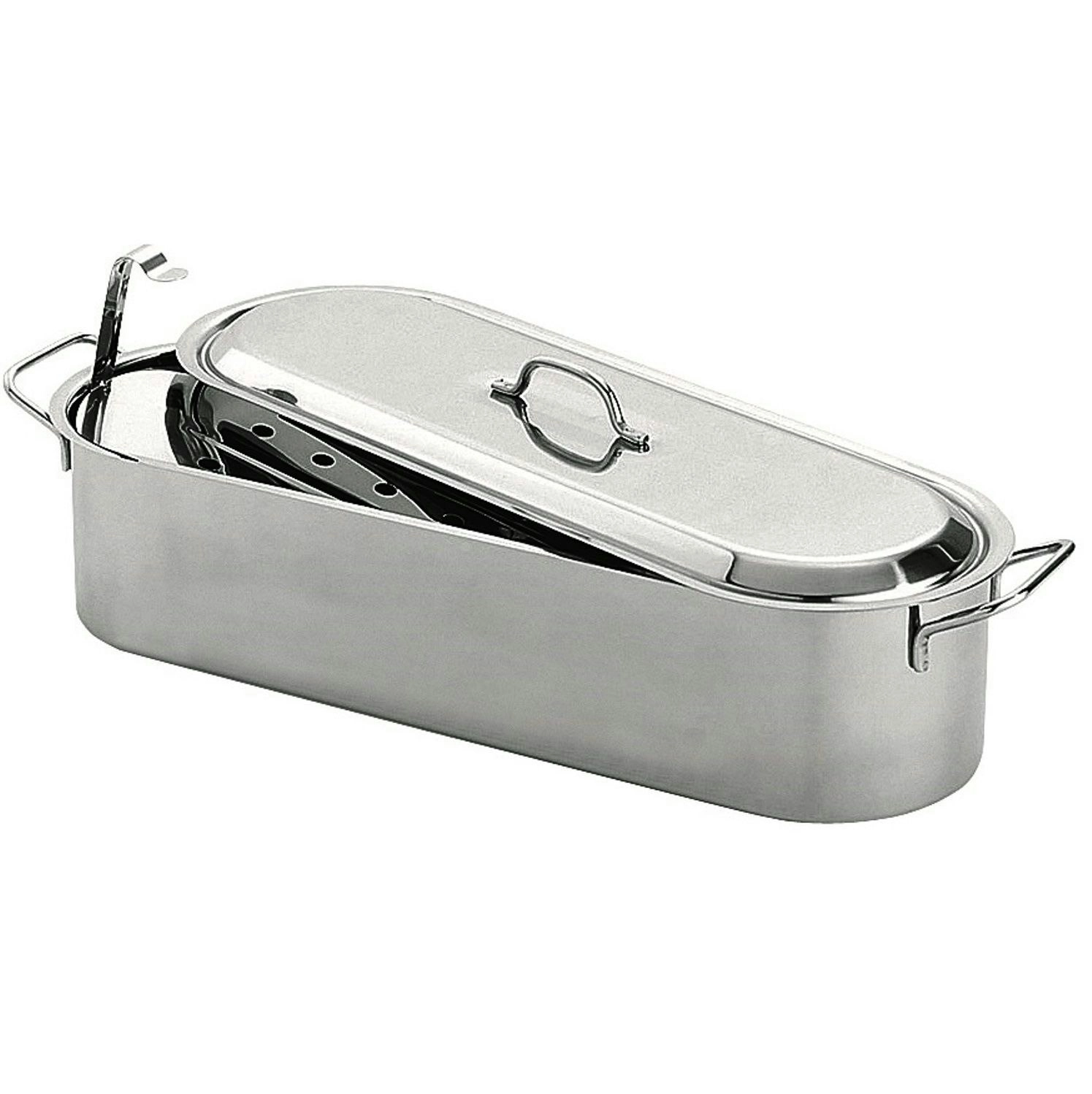 Avanti STAINLESS STEEL FISH POACHING PAN - 46cm 51cm or 60cm