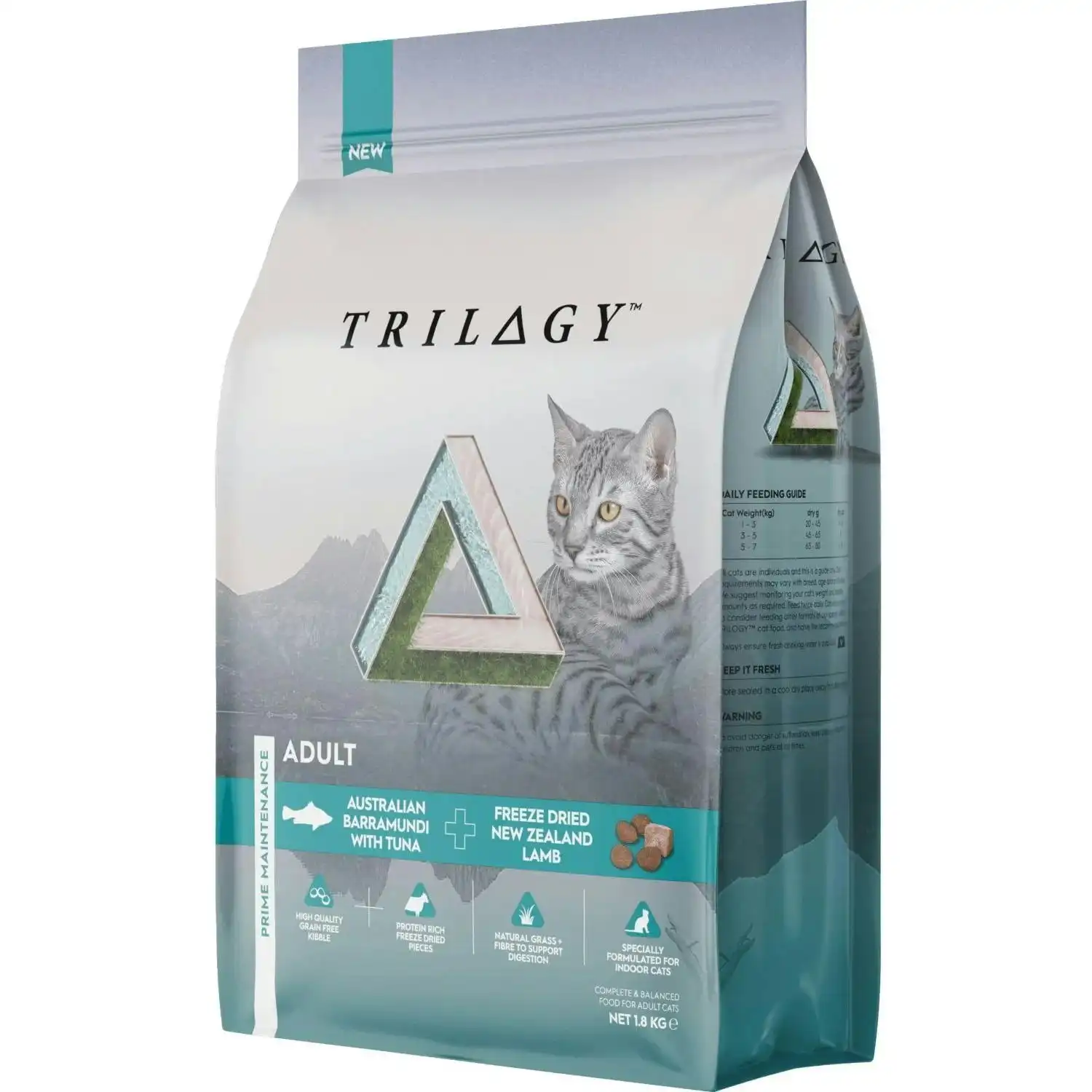 Trilogy Barramundi Adult Cat Food 1.8kg