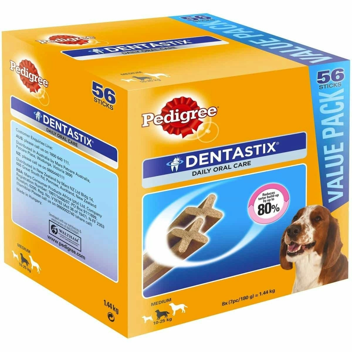 Pedigree Dentastix Medium Breed Dog Treat 56 Pack