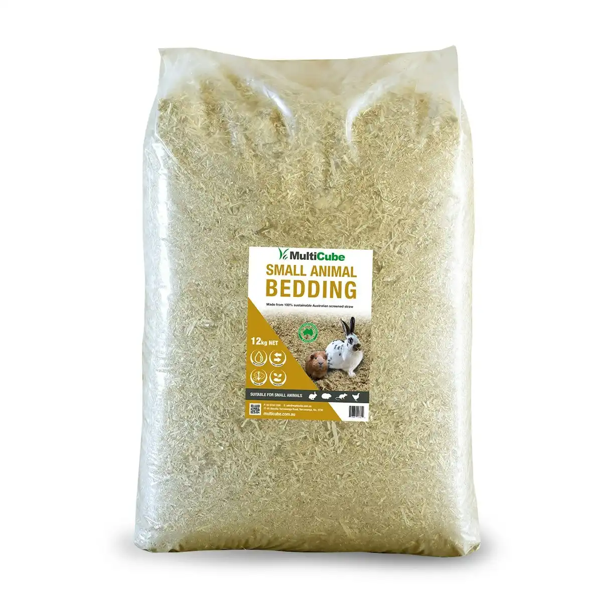 Multicube Sustainable Small Animal Bedding 12kg