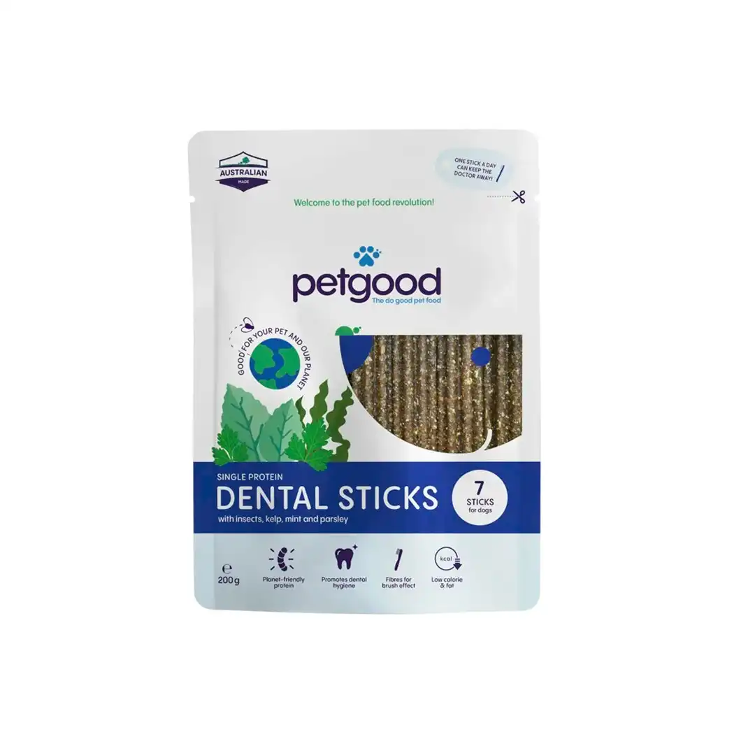 Petgood Insect Enriched Dog Dental Sticks 7pk