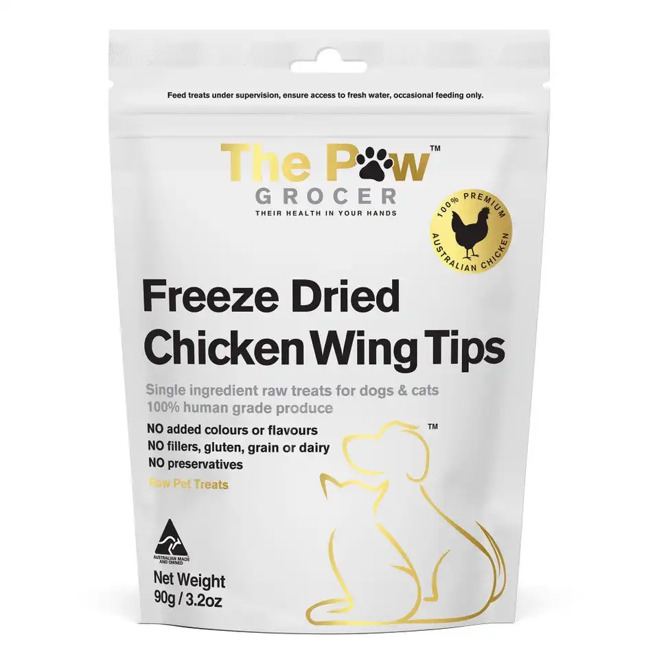 The Paw Grocer Chicken Wing Tips Dog Treats