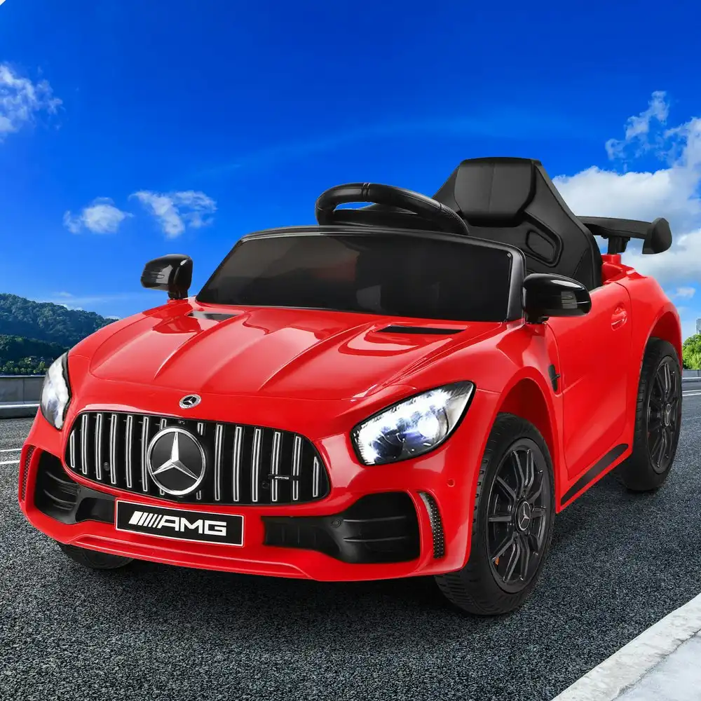 Alfordson Kids Ride On Car Mercedes-Benz AMG GT R Licensed Electric Motors Red