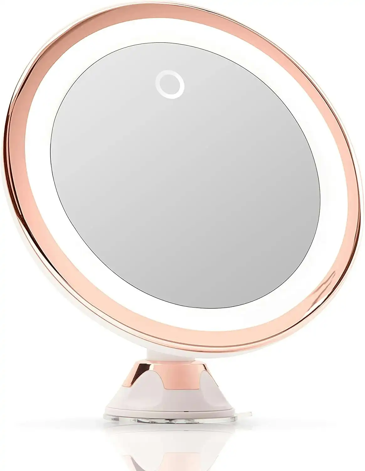 10X Magnifying Makeup Mirror LED Lights True Natural Daylight USB Battery