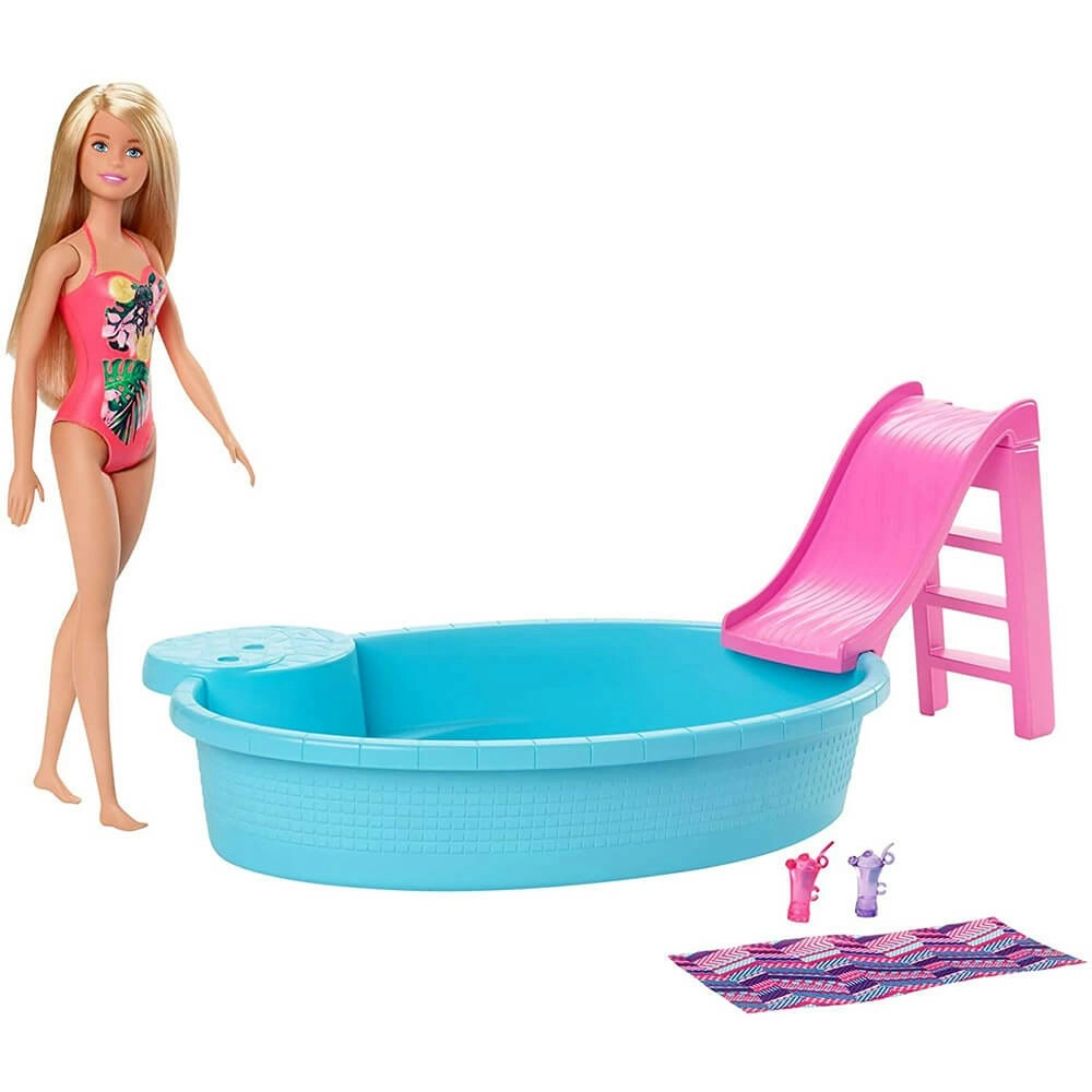 Barbie Doll & Pool Playset