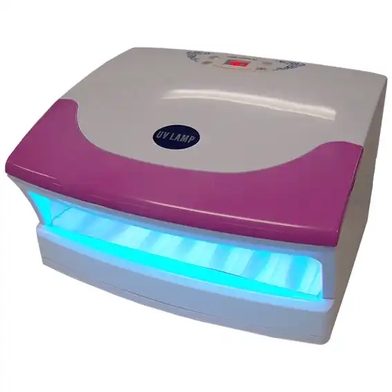 Sofeel Curing Lamp Fits 2 Hands White/Pink 54W
