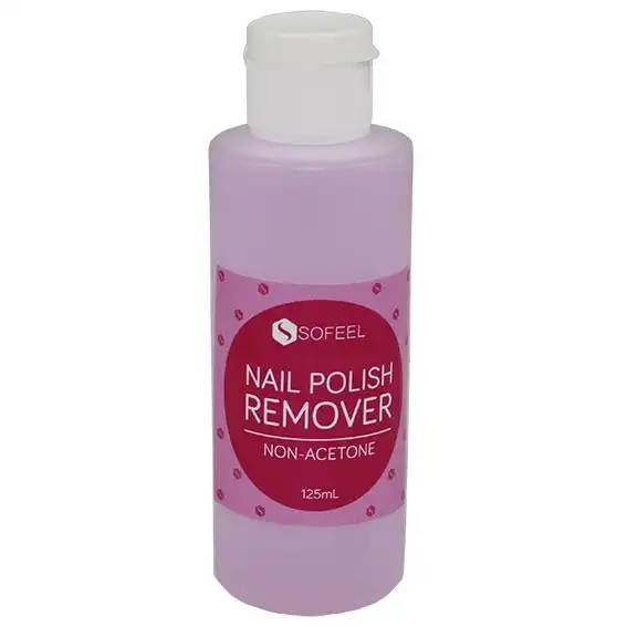 Sofeel Nail Polish Remover Non-Acetone Pink 125ml