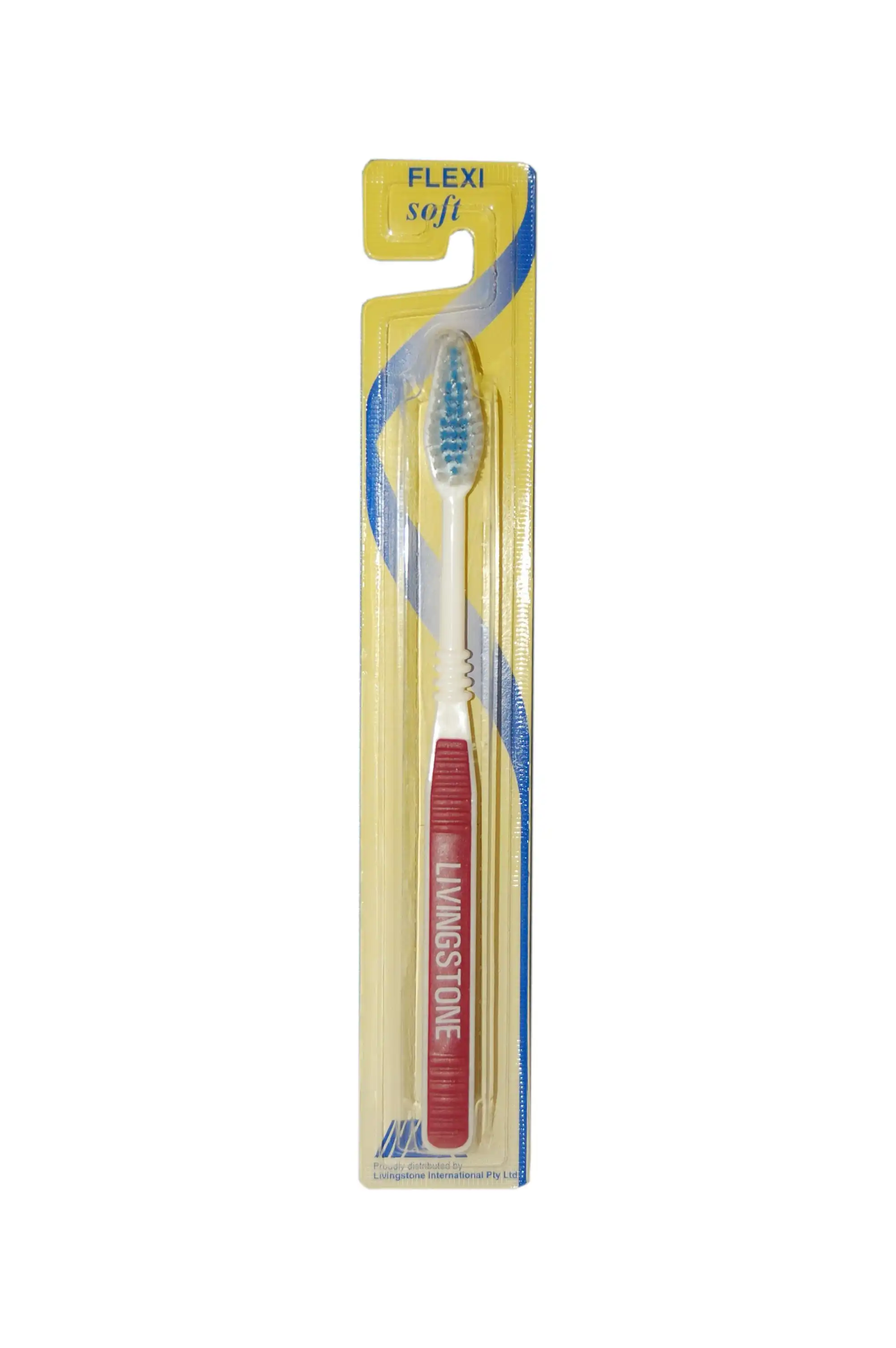 Livingstone Special White Toothbrush Adult Flexi Head Soft Bristles 24 Pack